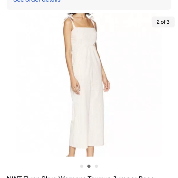 New Flynn tawnya romper size L - Picture 2 of 2